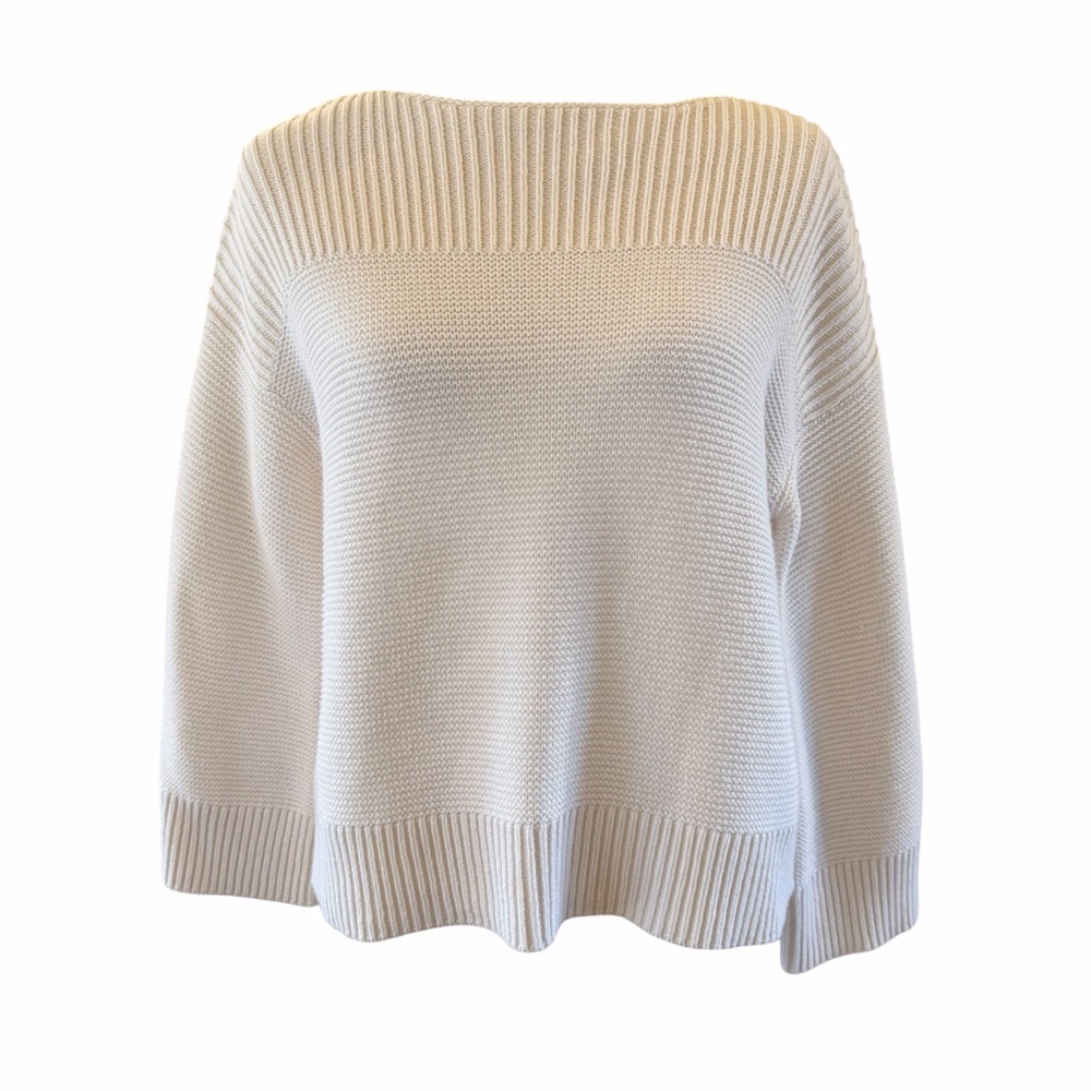 LOFT Boatneck Cream Sweater
